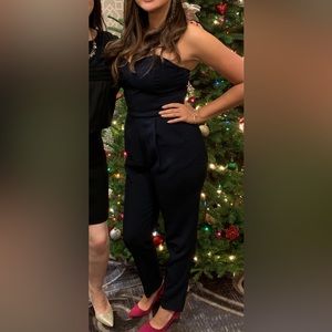 Navy blue Adelyn Rae jumpsuit, size S